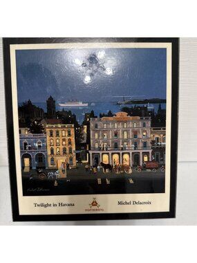 Montecristo Platinum Series Michel Delacroix Twilight in Havana Wooden Cigar Box